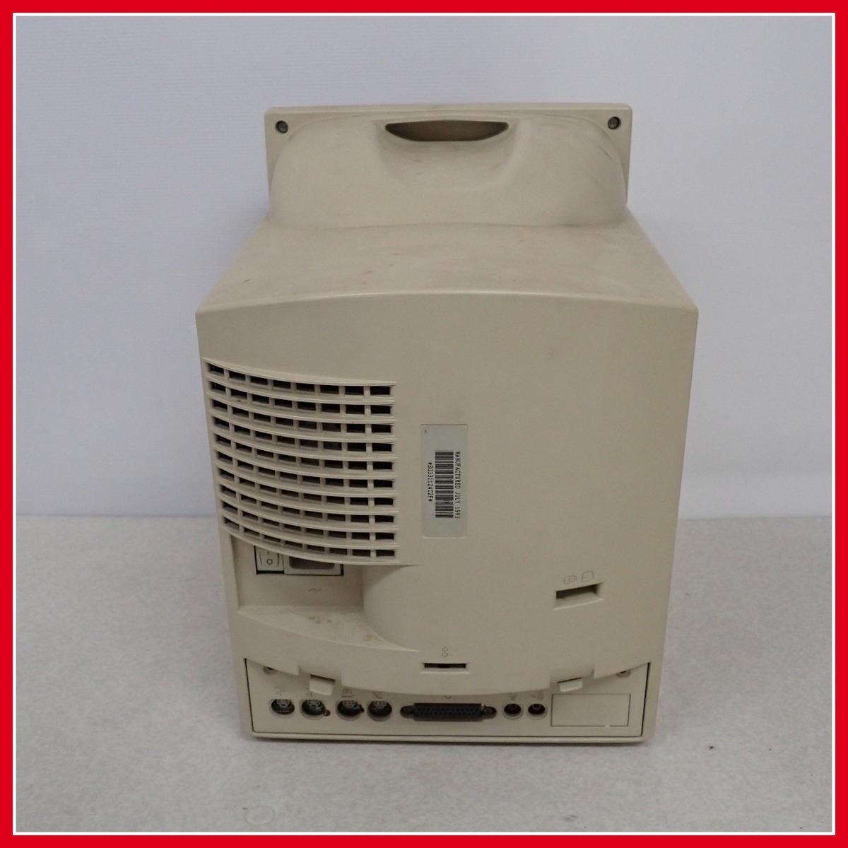 ◇Apple Macintosh Color Classic M1600 本体 キーボード箱説付