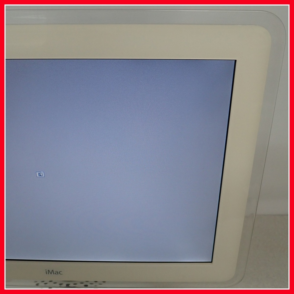 ◇Apple 一体型PC iMac G4 M6498 17インチ アップル 箱説付 通電のみ
