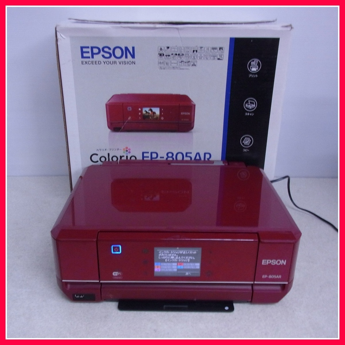 ジャンク】【印字カスレ】EPSON インクジェットプリンター EP ジャンク】【印字カスレ】EPSON インクジェットプリンター EP