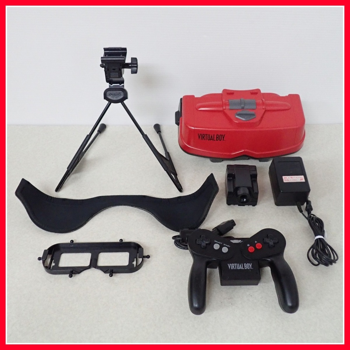 VB バーチャルボーイ 本体 VIRTUAL BOY + ACアダプタータップ + AC