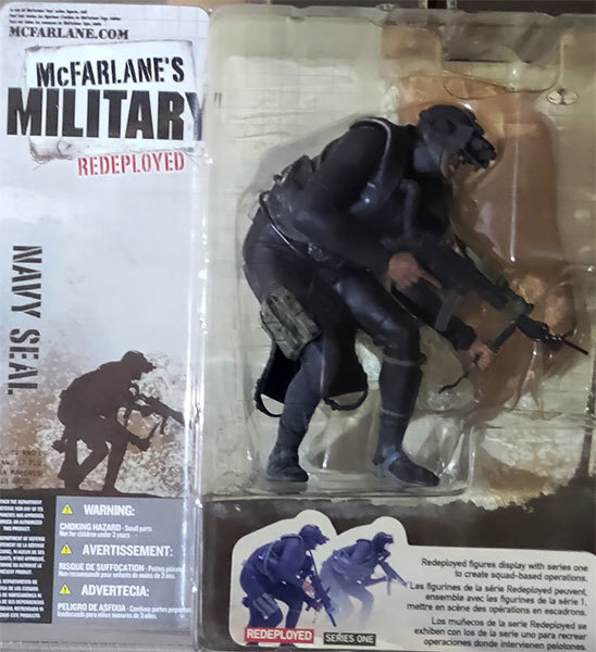 mak fur Len military navy seal z figure Figure McFarlane Toys REDEPLOYED SERIES ONE NAVY SEAL