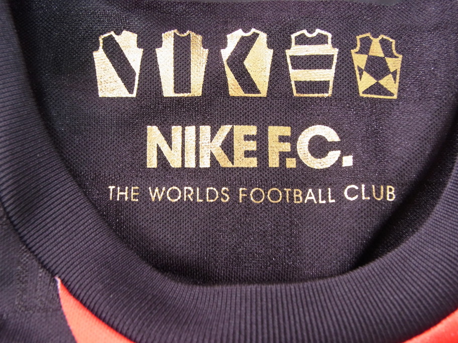 NIKE F.C. Tシャツ パンツ セットアップ L ナイキ サッカー ジャージ 上下セット E マルチカラー FC 国旗 W杯 フットボール 886873 CD0577_画像6