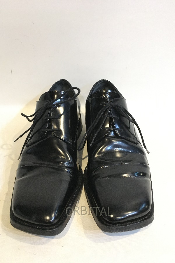 二子玉) BALENCIAGA バレンシアガ スクエアトゥダービーシューズ 革靴