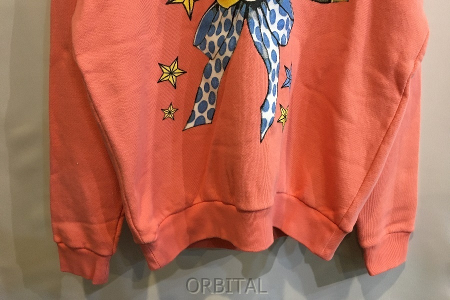 二子玉) GUCCI グッチ × ヒグチユウコ 21-22AW フーディ パーカー プルオーバー ピンク系 メンズ XS 国内正規 直筆サイン入り_画像4