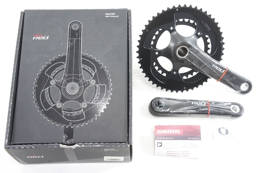 ◇◇スラム SRAM レッド RED クランク 170mm 50/34T 11速 GXP ロード