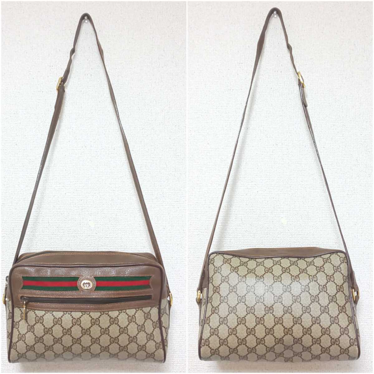 美品/希少】OLD GUCCI オールドグッチ ヴィンテージ ショルダーバッグ