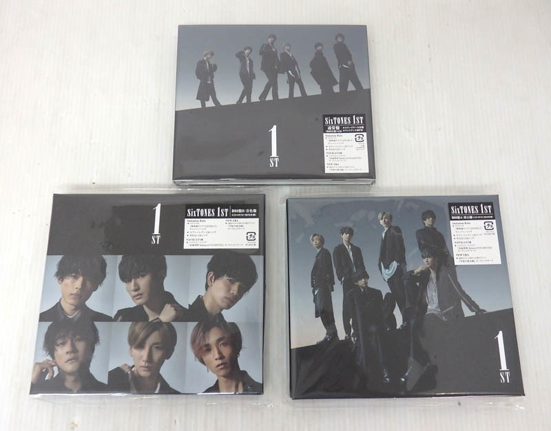 美品!! SixTONES CD 3点セット 1st (音色盤/原石盤/通常盤) www