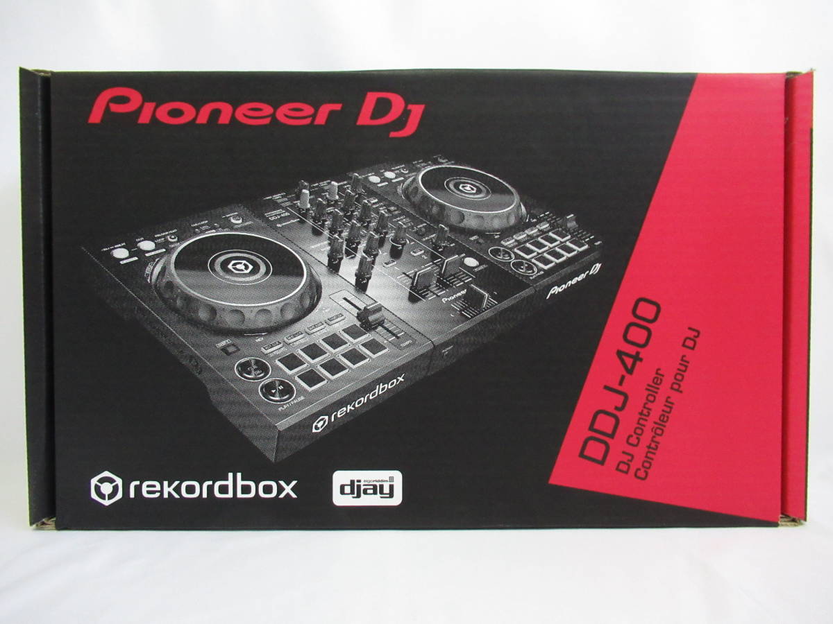 極美品 Pioneer DJ パイオニア DDJ-400 パフォーマンスDJ コントローラー 取説 専用USBケーブル 入力端子 元箱付 本日セール 美品 パイオニア Pioneer DDJ-400 コントローラー DJ機器
