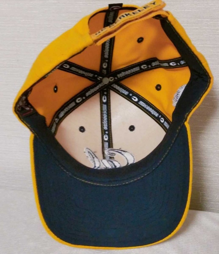 カリフォルニア大学 公式 キャップ イエローゴールド california univercity 黄色 帽子 