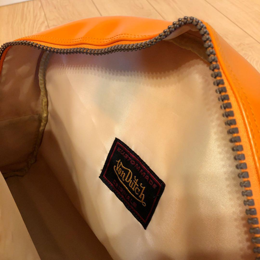 PayPayフリマ|ボストンバッグ エナメル鞄 Von Dutch ...