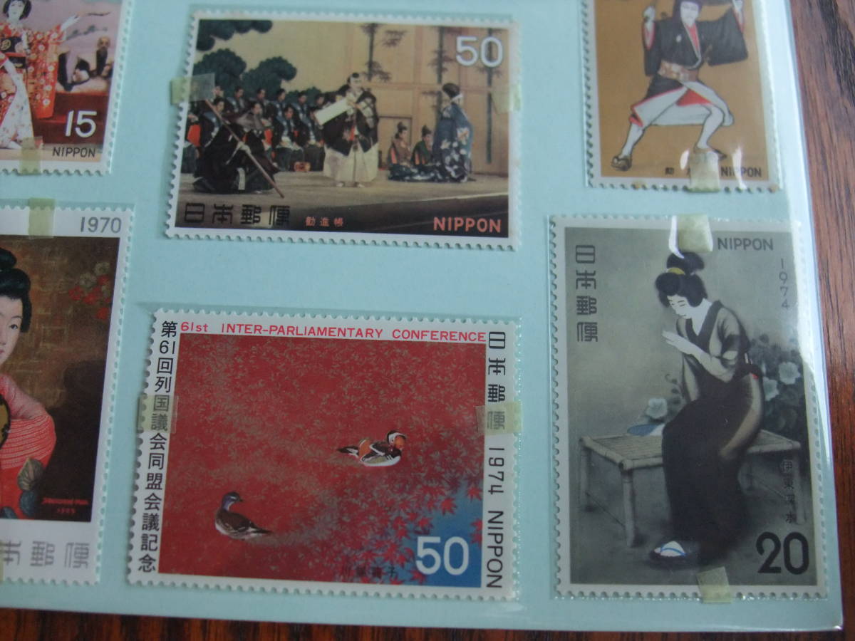* stamp rare thing * rare Showa Retro * JAPANESE POSTAGE STAMPS * collection mania unused 