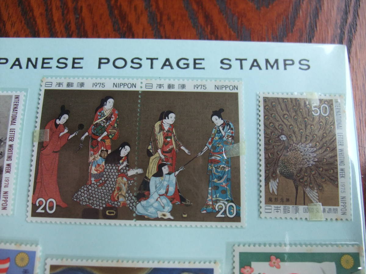 * stamp rare thing * rare Showa Retro * JAPANESE POSTAGE STAMPS * collection mania unused 