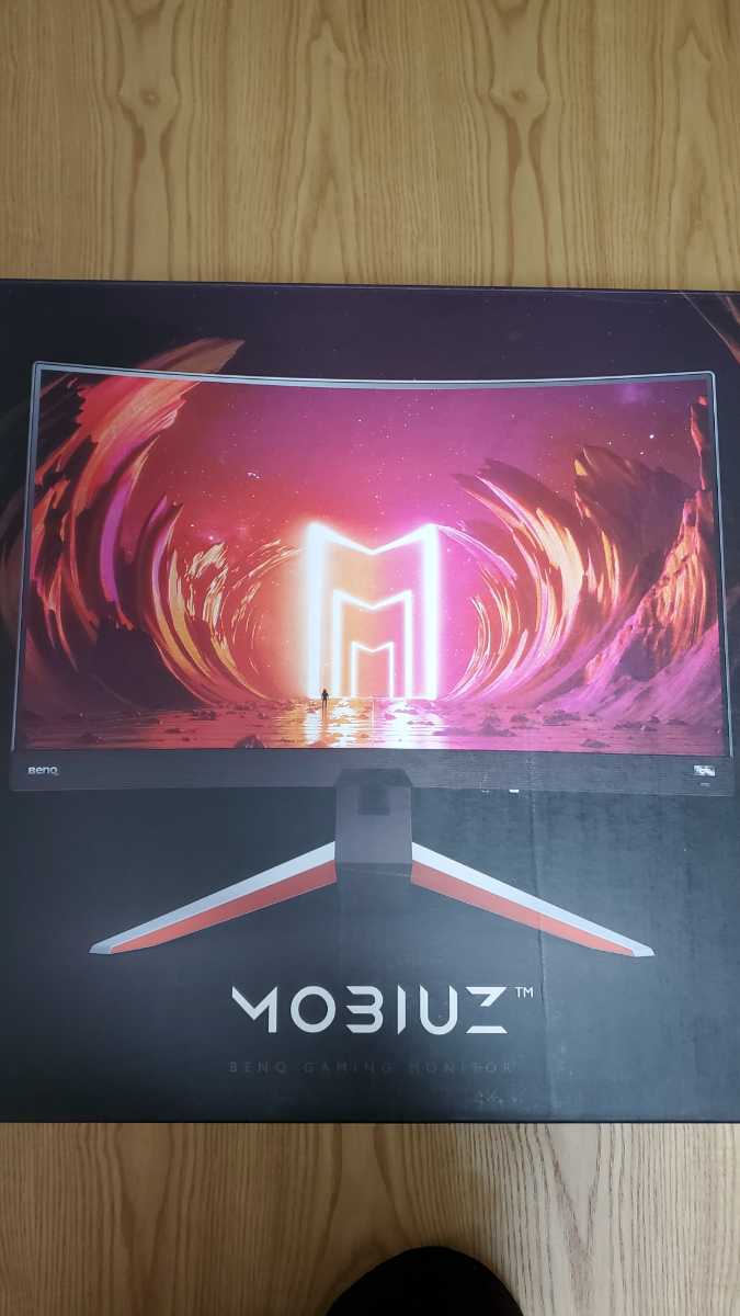 大得価在庫 BenQ MOBIUZ EX2710R 湾曲ゲーミングモニター 27インチの