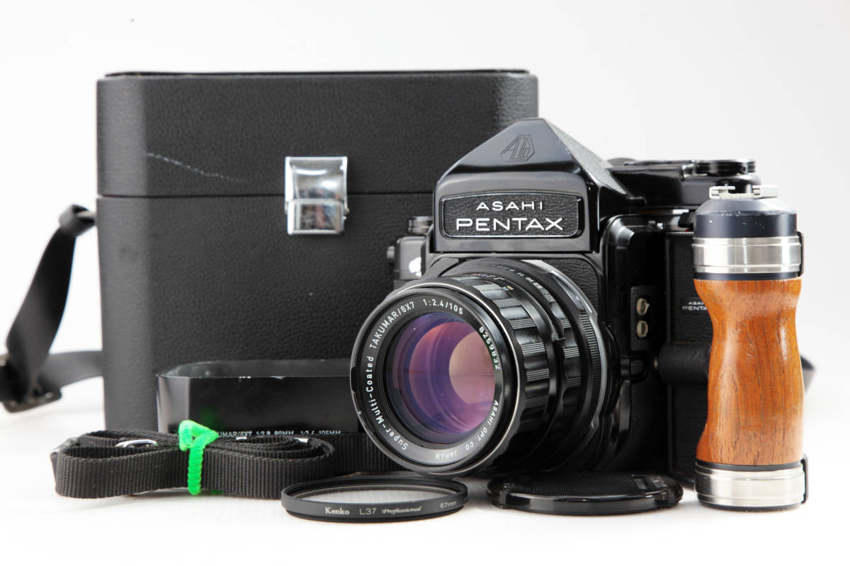 動作OK 美品 付属品多数】 PENTAX 67 ペンタックス バケペン TTL