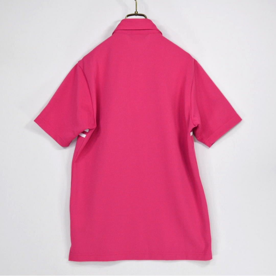 M メンズ Munsingwear マンシング GO TURF 半袖 ポロシャツ ピンク ゴルフ マンシングウェア_画像4