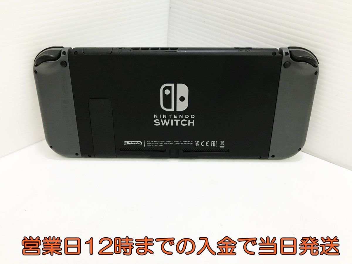【1円】新型 Nintendo Switch 本体 (ニンテンドースイッチ) Joy-Con(L)/(R) グレー 初期化・動作確認済み 1A0601-1184yy/G4_画像4