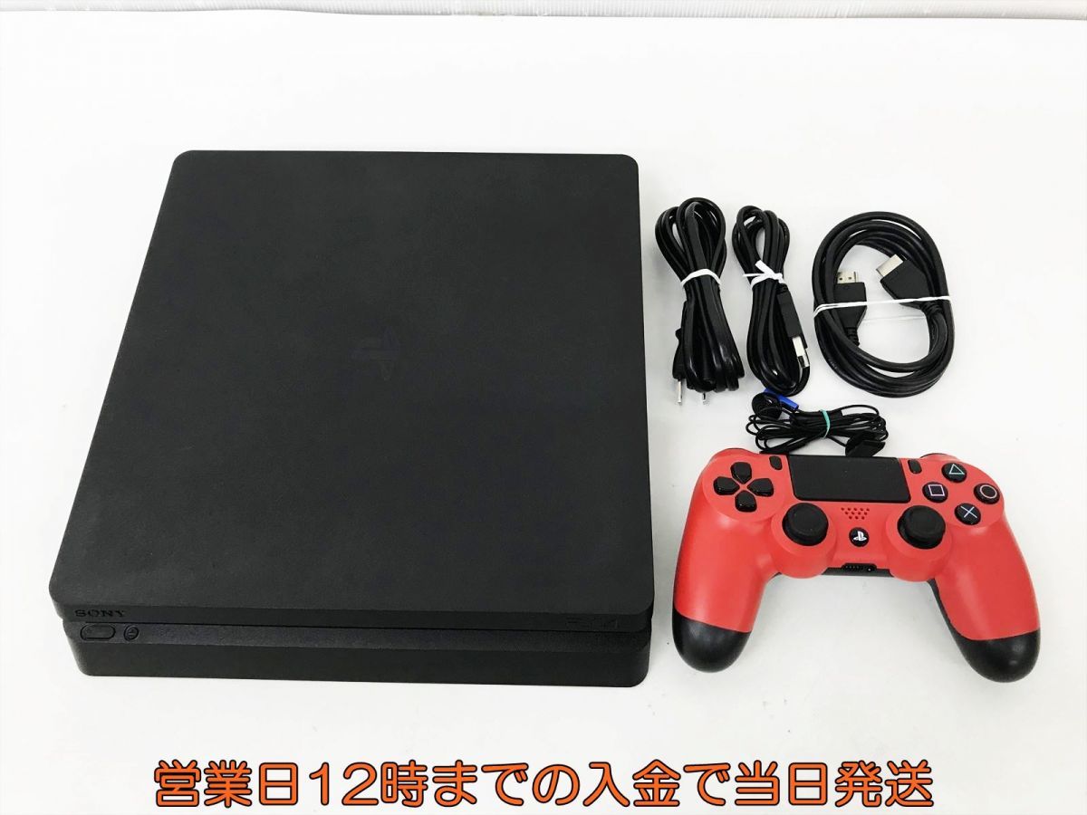 【1円】PS4 本体 セット 500GB ブラック SONY PlayStation4 CUH-2200A 動作確認済 コントローラー DC11-006jy/G4_画像1