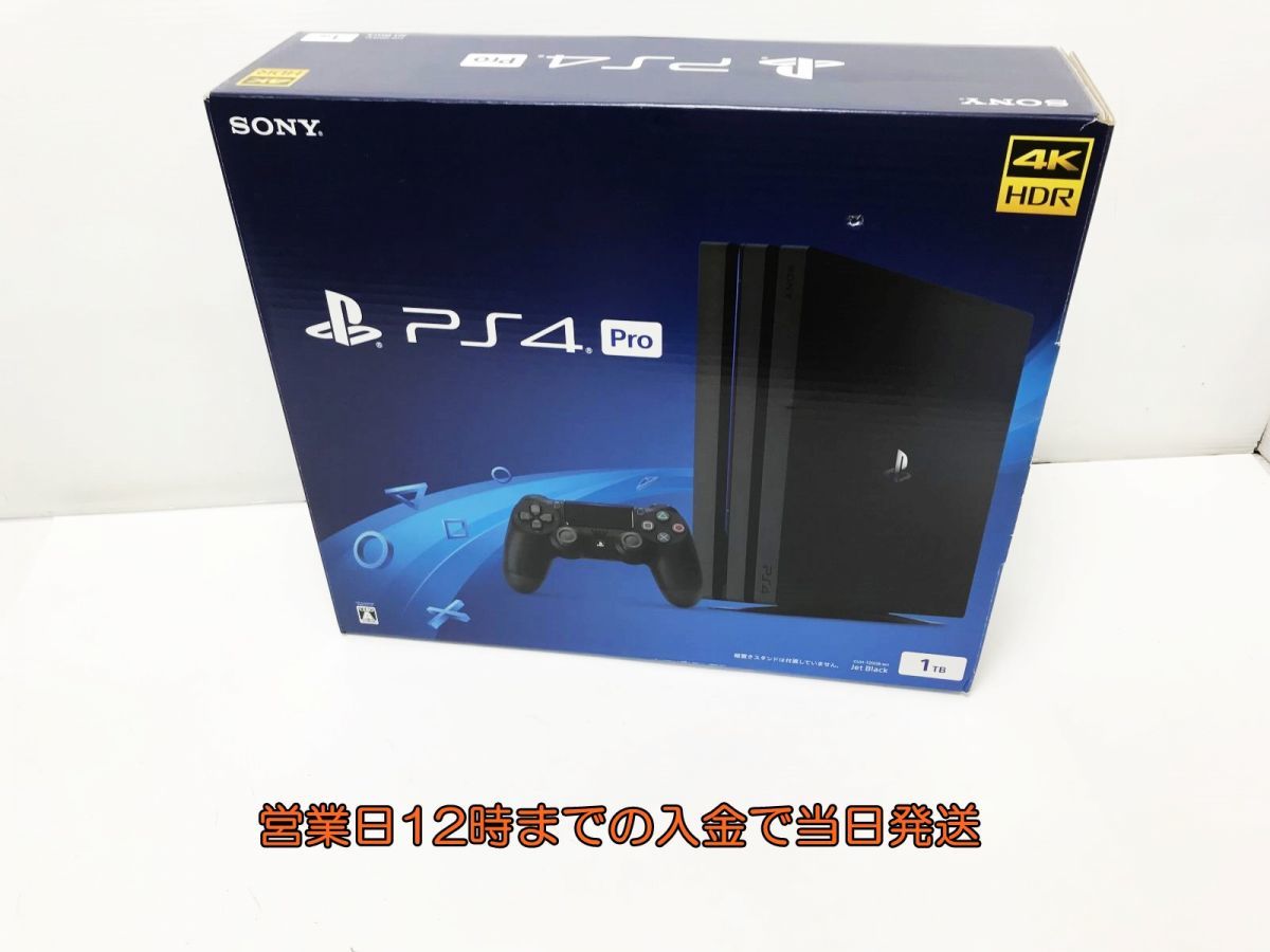 1円 PS4 Pro ジェット ブラック 1TB CUH-7200BB01 箱のみ ゲーム ...