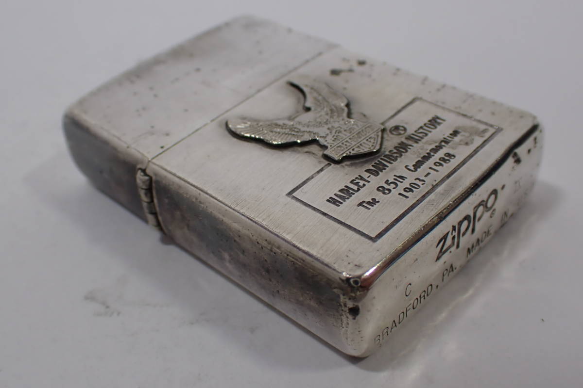 22894【 C ZIPPO IX 】 Harley Davidson HISTORY The 85th ハーレー