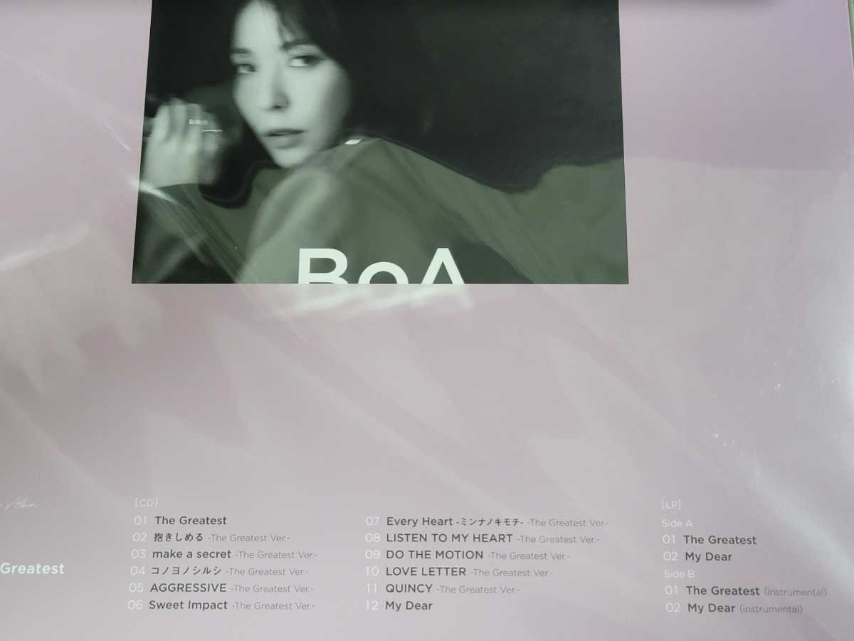 BoA The Greatest Seat限定盤(アナログLP+CD)｜PayPayフリマ