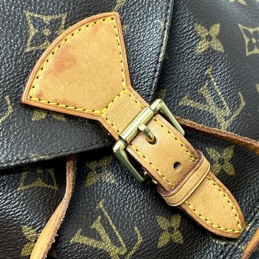 LOUIS VUITTON ルイヴィトン M51136 モノグラム モンスリMM バックパック リュックサック レディース【中古】_画像5