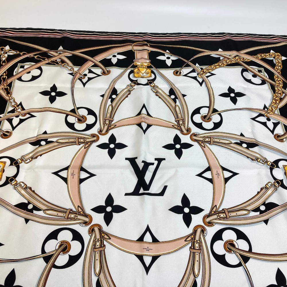 LOUIS VUITTON ルイヴィトン M76649 モノグラムフラワー カレ90
