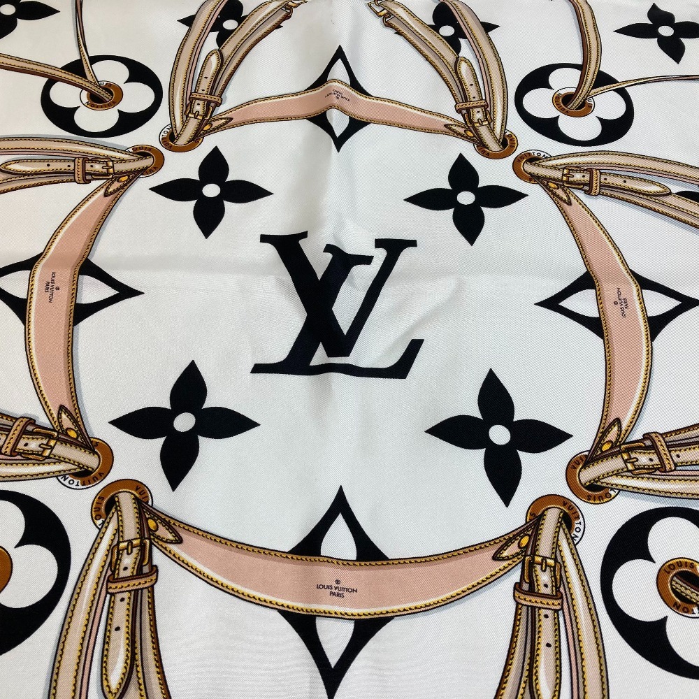 LOUIS VUITTON ルイヴィトン M76649 モノグラムフラワー カレ90