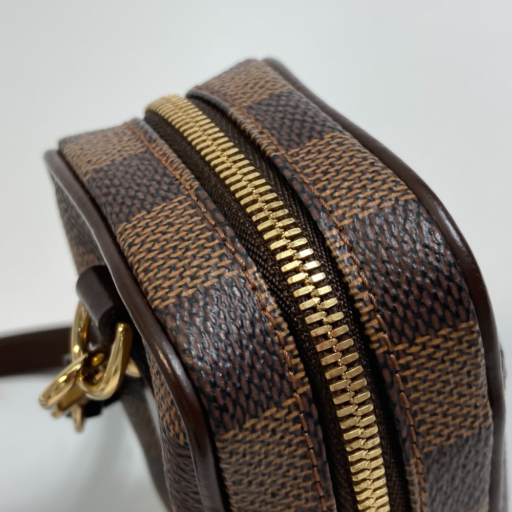 LOUIS VUITTON ルイヴィトン N61738 ダミエ エテュイ オカピ ポーチ ショルダーバッグ ダミエキャンバス エベヌ ブラウン_画像5