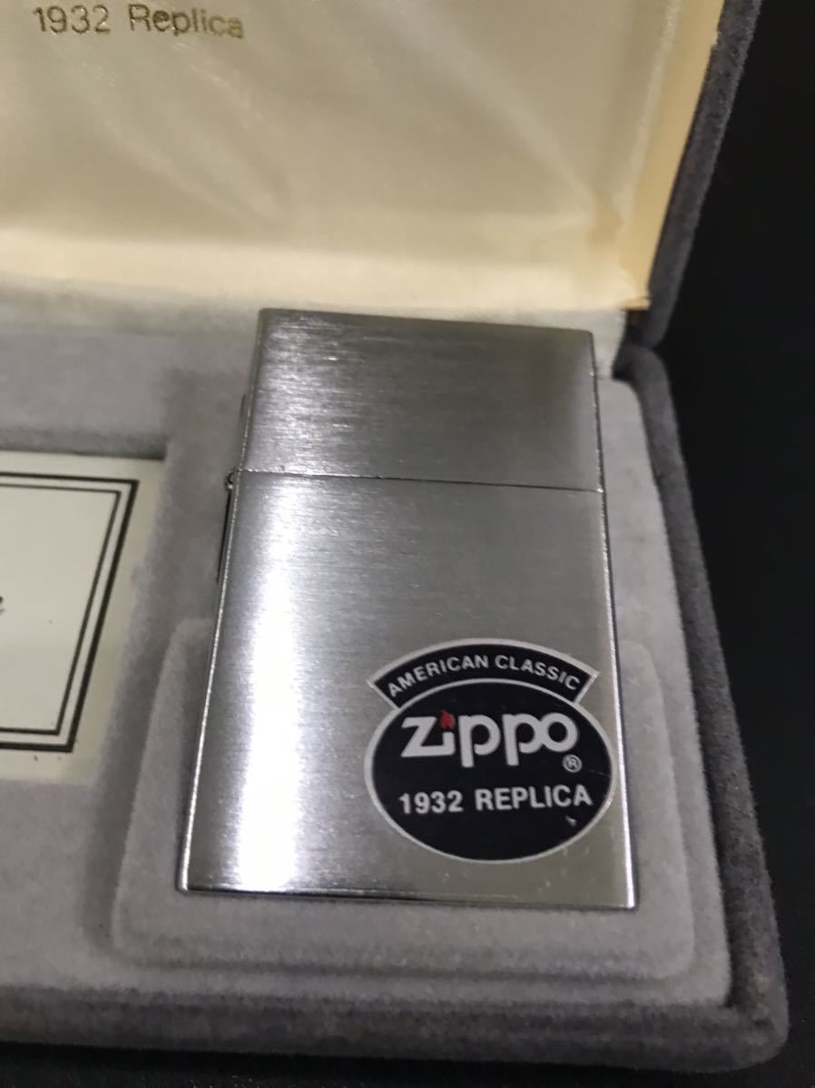 低価格で大人気の Zippo ビンテージ 1932年発売当初のレプリカ 箱 説明