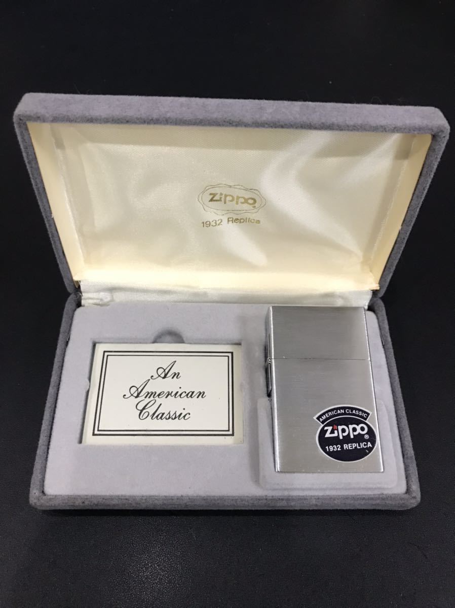 ZIPPO ジッポー ライター 1932 REPLICA レプリカ AMERICAN CLASSIC 日本正規代理店です ジッポライター クラシック/Zippo アメリカン 1932年レプリカ アンティーク/コレクション