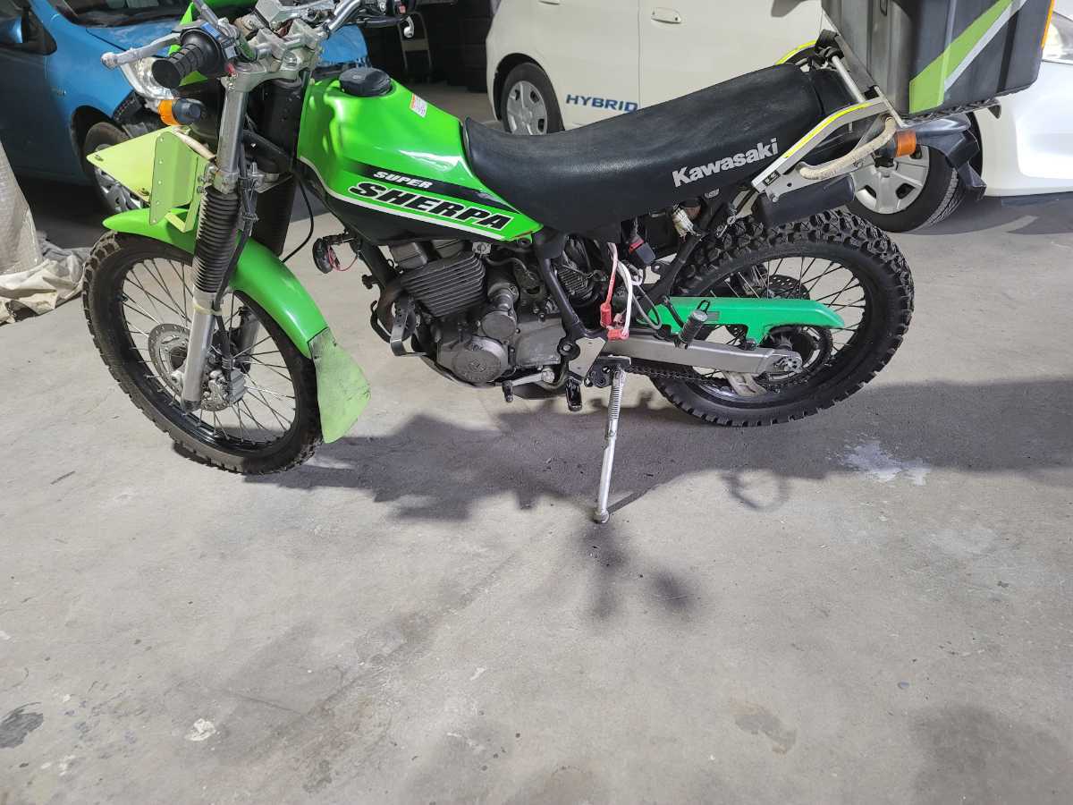 kawasaki スーパーシェルパー 250 部品取り | contifarma.pe