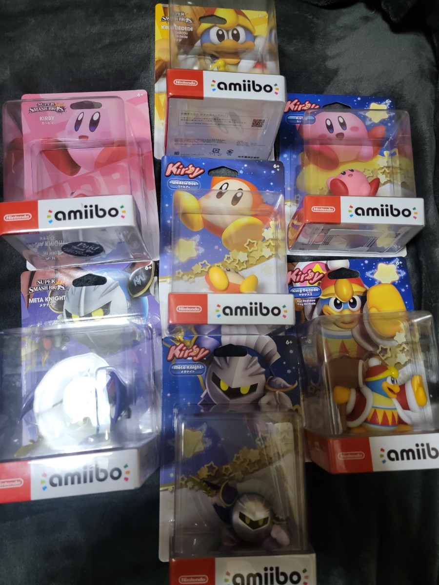 amiibo【新品】  7体セット  スマブラシリーズ   カービィシリーズ