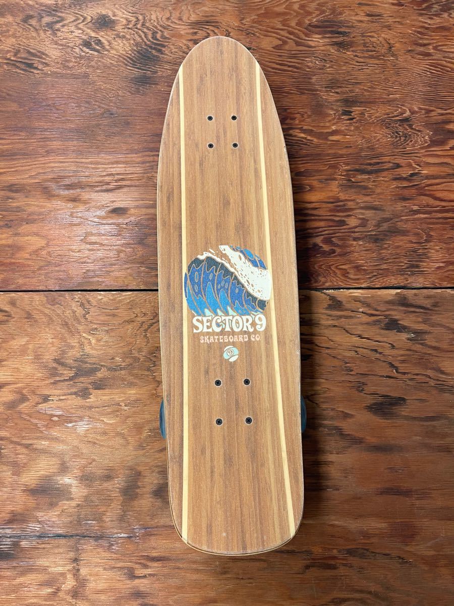 スケートボード　SECTOR9 LONGBOARD クルーザーバンブー新品未使用、送料込み！