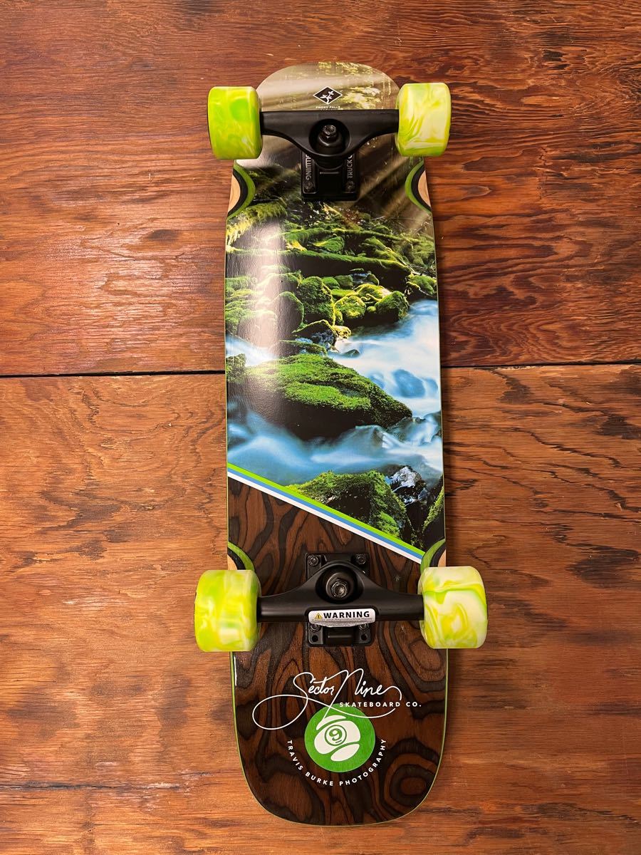 スケートボード SECTOR9 LONGBOARD ダウンヒル新品未使用、送料込-