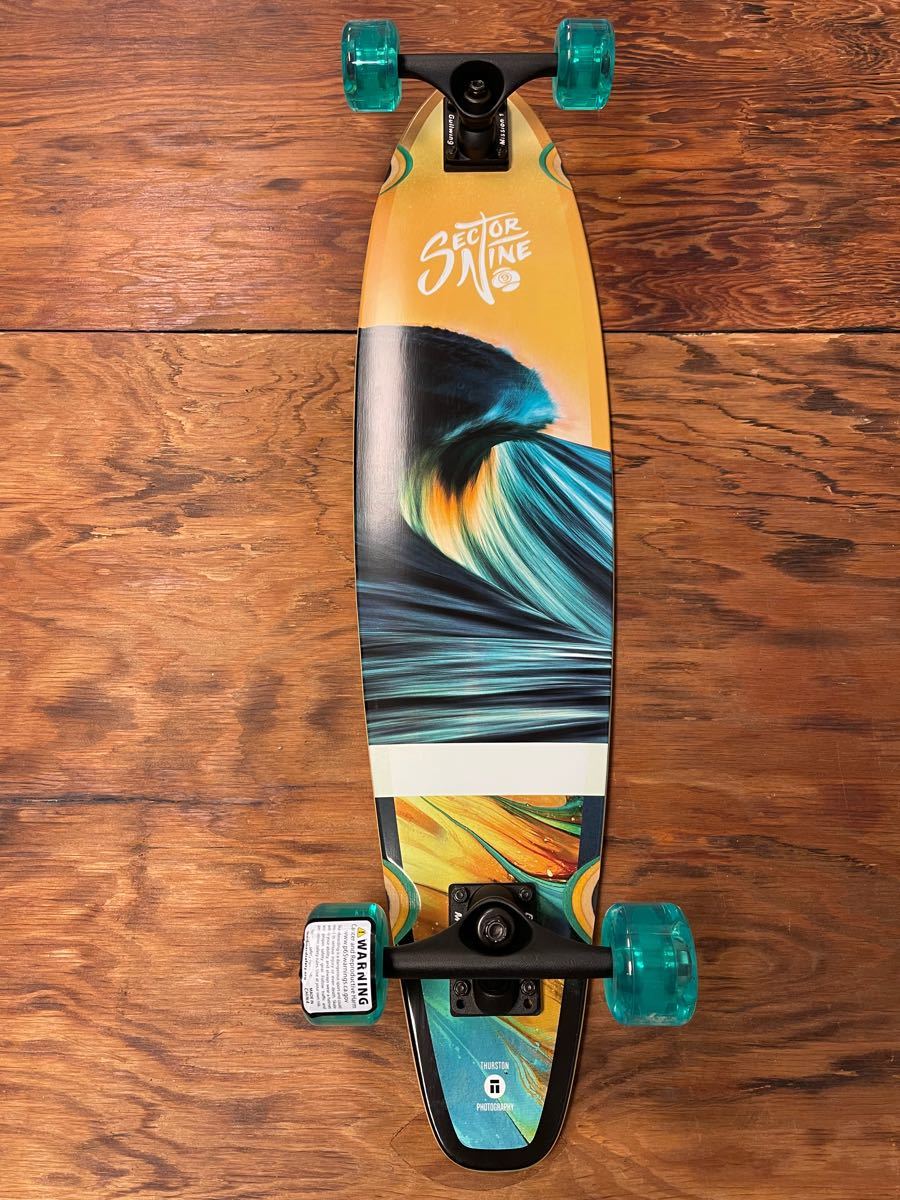 スケートボード SECTOR9 LONGBOARD HOPPER DIVIDEDECK L27 5x W7 5