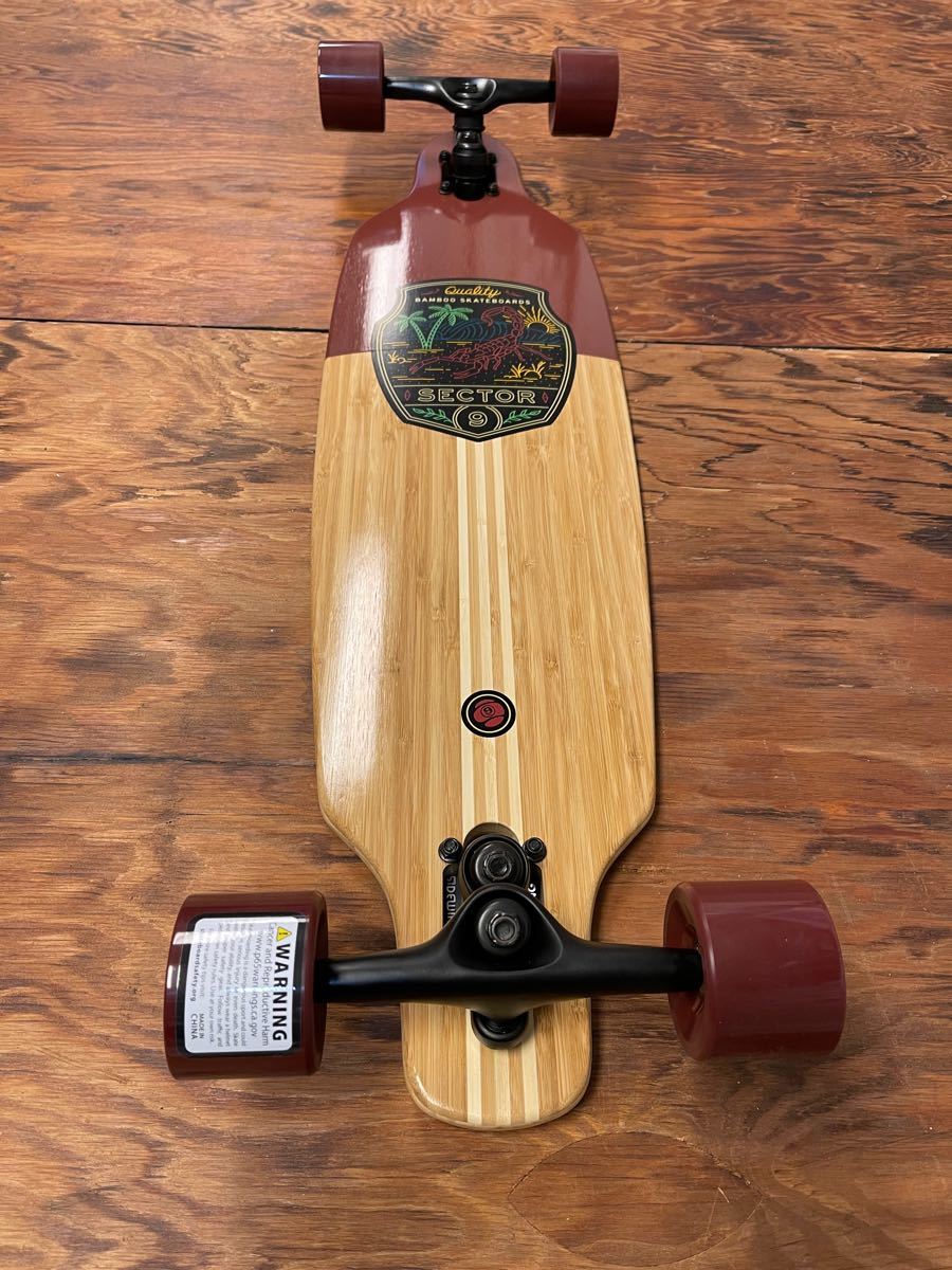 サーフスケート SECTOR9 LONGBOARD カービング バンブー新品未使用