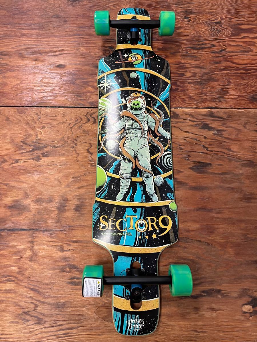 スケートボード SECTOR9 LONGBOARD ダウンヒル新品未使用、送料込