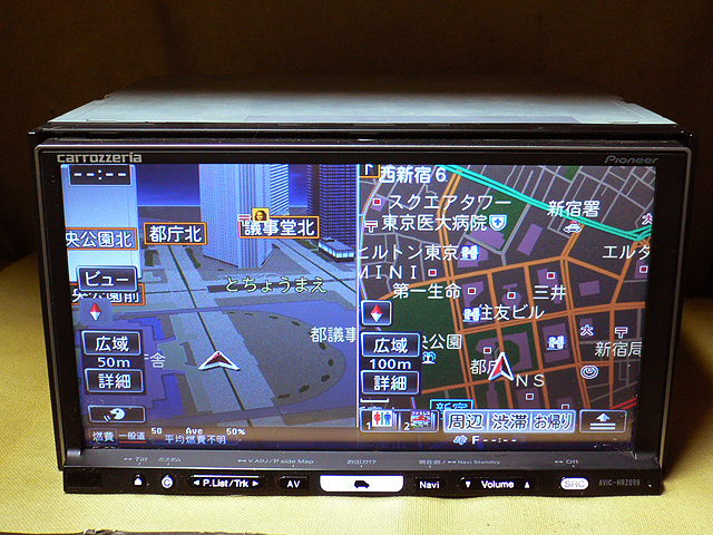 carrozzeria 最新2019年地図/地デジ/DVD/CD/HDD AVIC-HRZ099 動作保証
