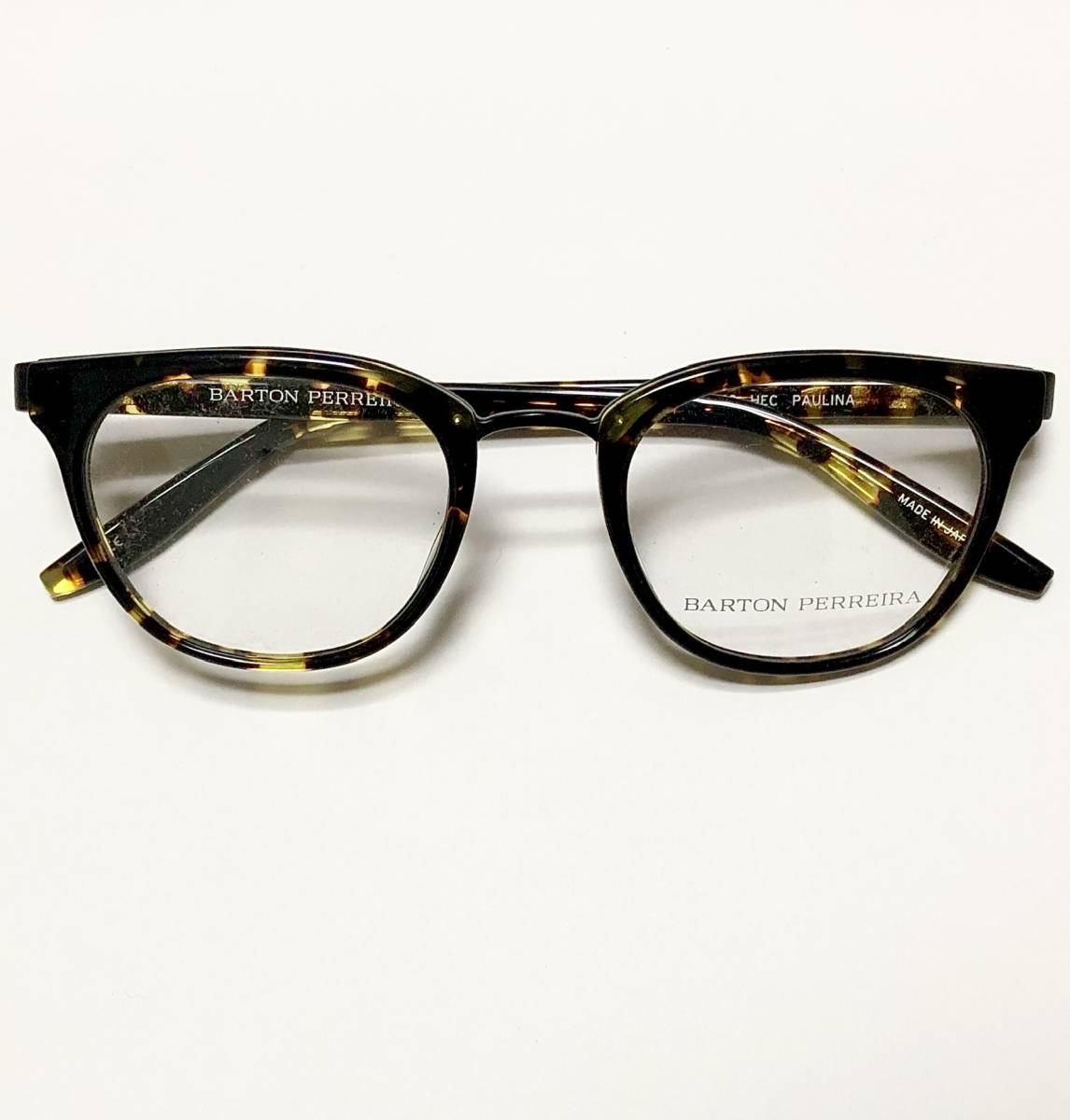 定価58000円 バートンペレイラ パウリーナ 新品メガネ 日本製正規品