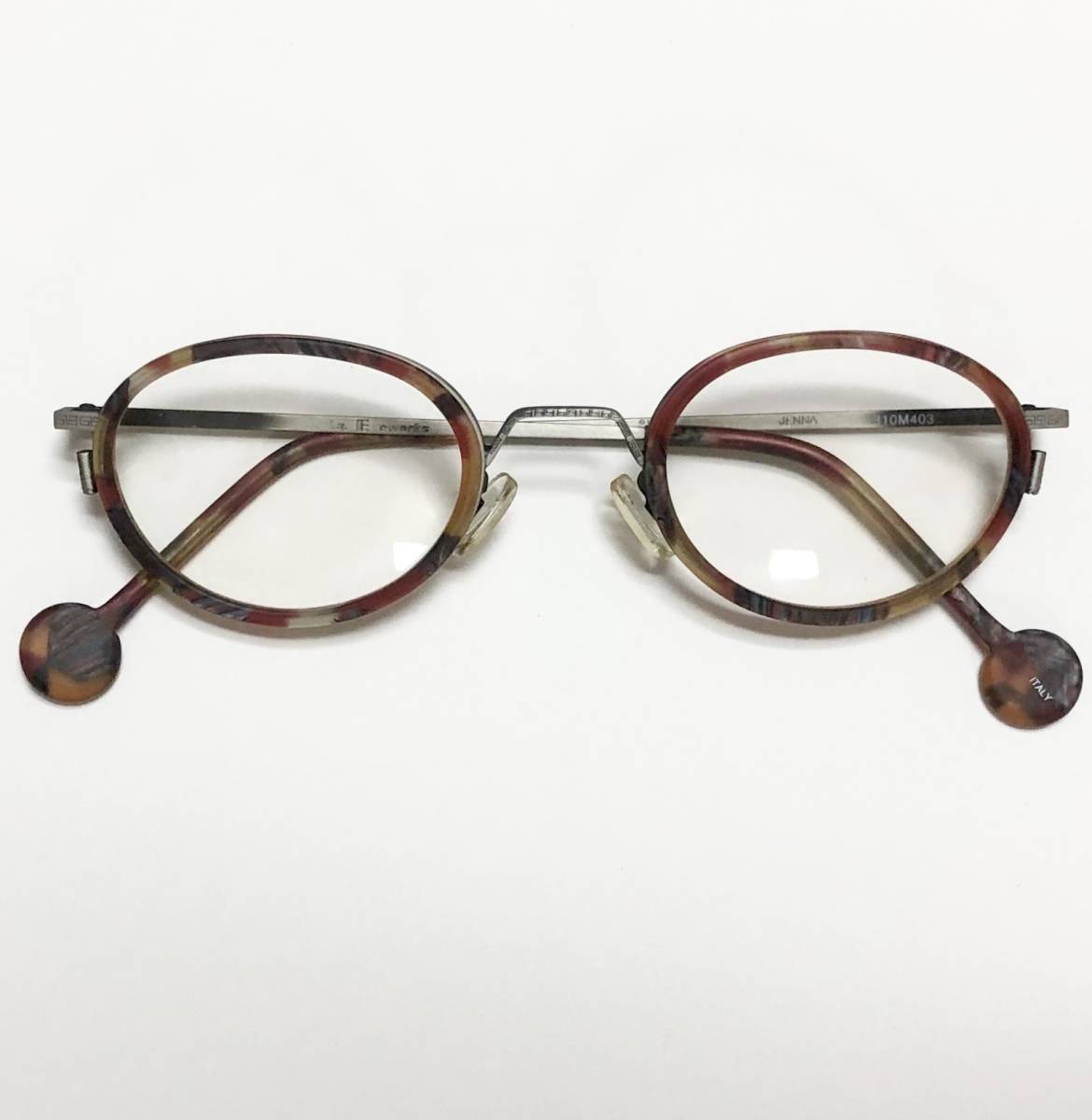 未使用】l.a. Eyeworks イタリア製 メガネ エルエーアイワークス