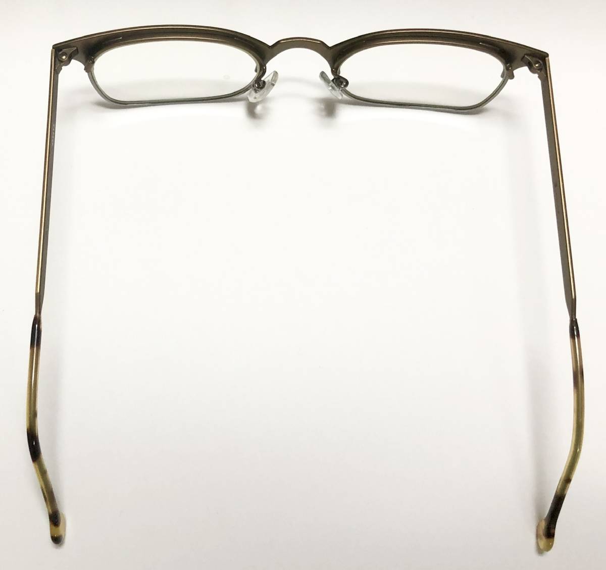 未使用】l.a. Eyeworks イタリア製 メガネ 金色 エルエーアイワークス