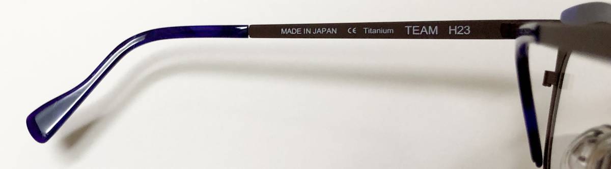 ANNE ET VALENTIN 小振り 日本製 紫 新品・純正ケース付 Frame France メガネ フランスブランド アンバレンタイン_画像5