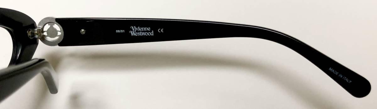 Vivienne Westwood ヴィヴィアン・ウエストウッド 黒メガネ イタリア製 | 正規新品 未使用 | 英国ブランド 丸ロゴ付き 5