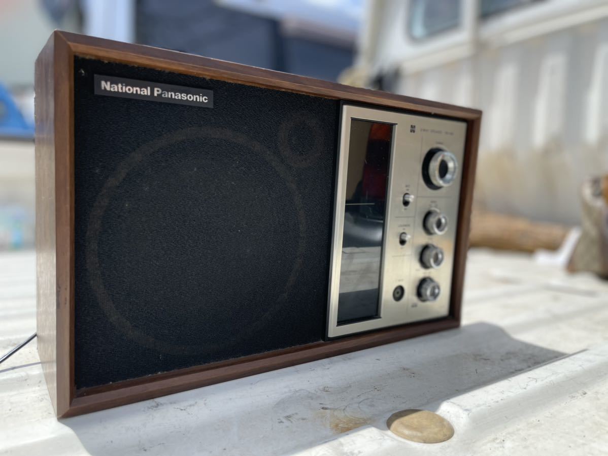 展示品☆美品☆National☆Panasonic☆ナショナル☆パナソニック☆FM/AM