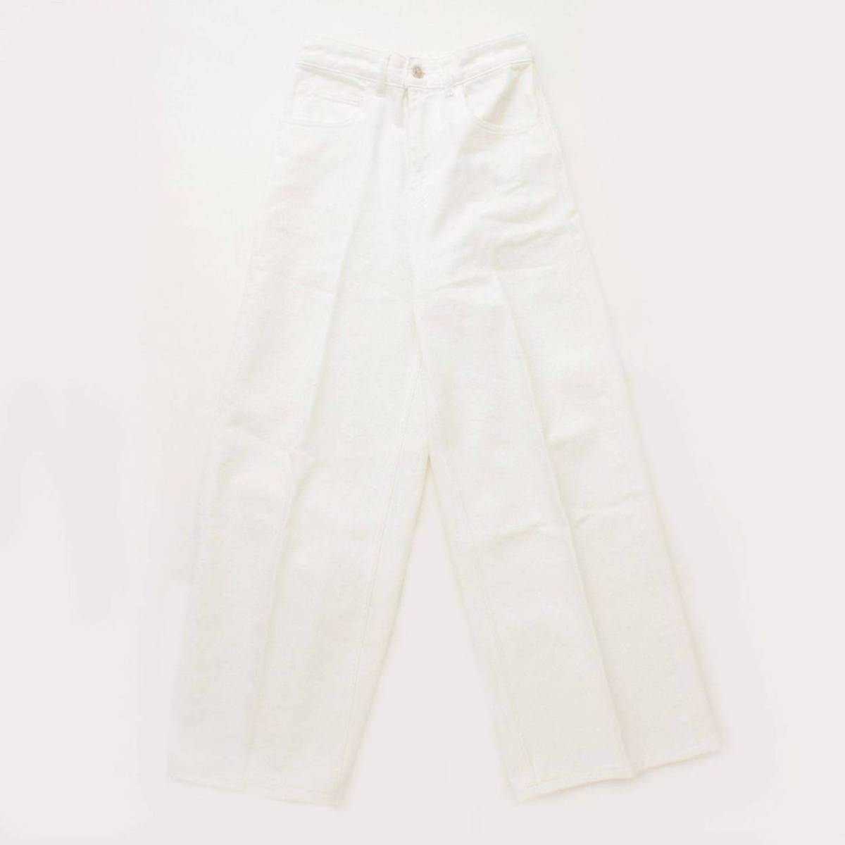 公式 TASCHE 5 Moncler PANTALONE ハイウエスト 146008 38 ワッペン パンツ デニム ホワイト その他 公式 TASCHE 5 Moncler PANTALONE ハイウエスト 146008 38 ワッペン パンツ デニム ホワイト その他