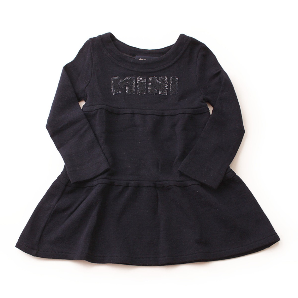 [ Simonetta ]Simonetta Mini Kids ребенок одежда украшен блестками шерсть One-piece темно-синий 2/92 39133