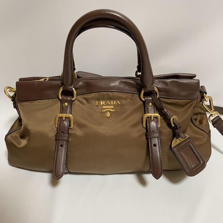 PRADA プラダ 2WAY ハンドバッグ ショルダーバッグ 軽量ナイロン