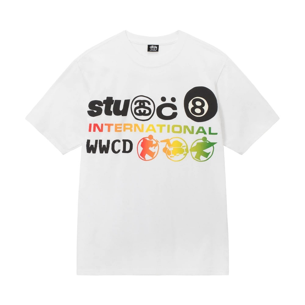 Stussy & Cactus Plant Flea Market NTERNATIONAL TEE （ステッカー付き②）