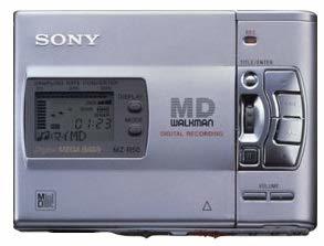 SONY ソニー MZ-R50-S シルバー ポータブルMDレコーダー （録音/再生兼用機/録再/MDウォークマン）(品)