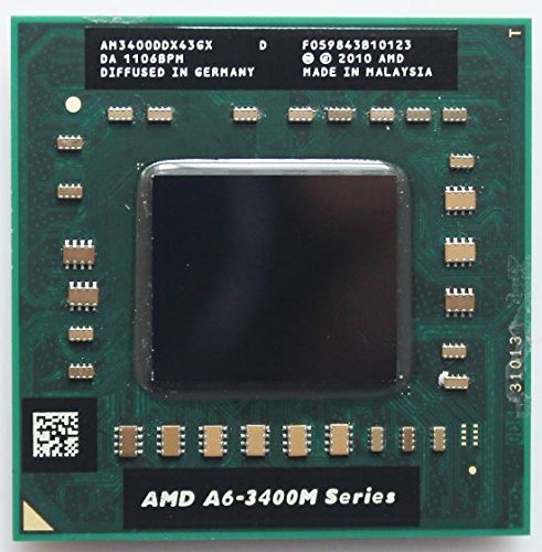 AMD A6-3400M 1.4 GHz Quad-Core (AM3400DDX43GX) モバイル CPU(中古品)